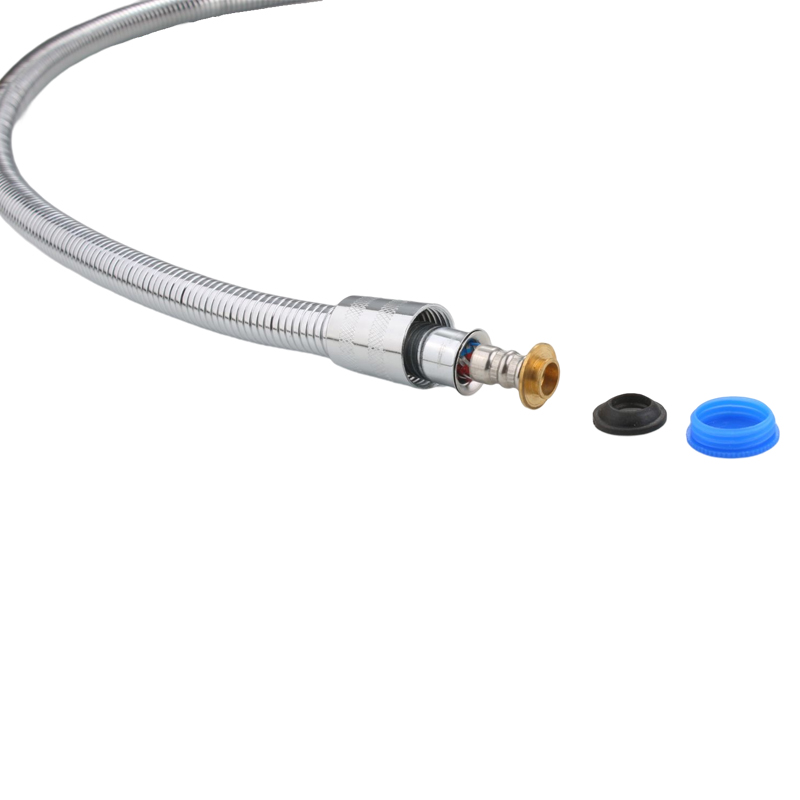 Co mám dělat, když se moje nerezová sprcha flexibilní hadice praskne?