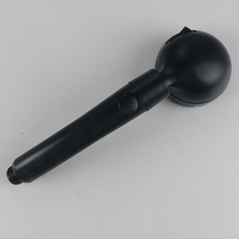 Japonská otočná hlavice černá sprcha